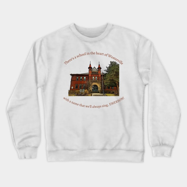 Emerson School Song Crewneck Sweatshirt by RetroWesterville